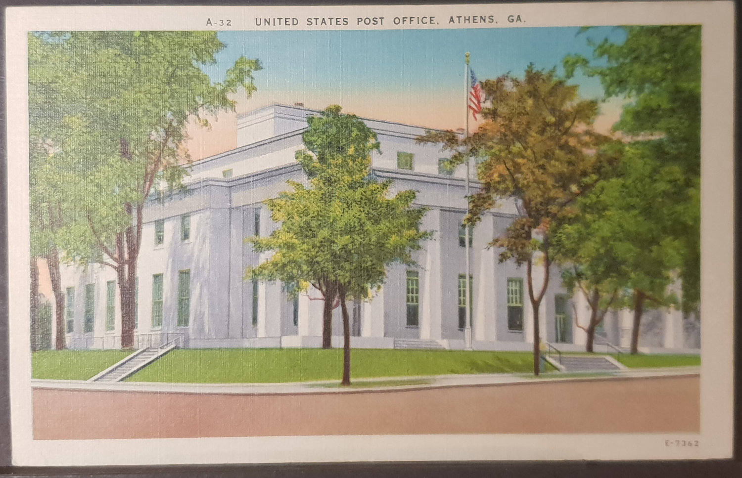 (image for) postcard USA - GA - Georgia #0010